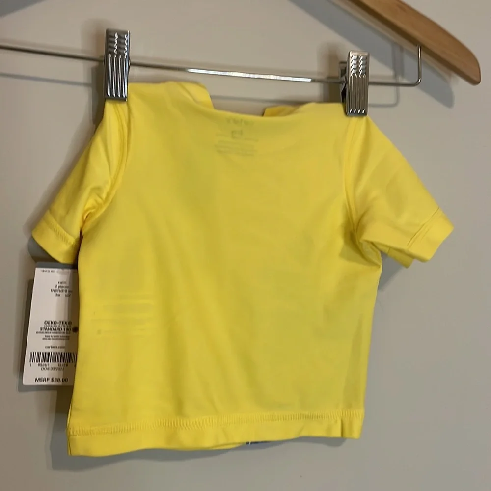 Carter’s Turtle Swim Top Sz 3 Mo NWT